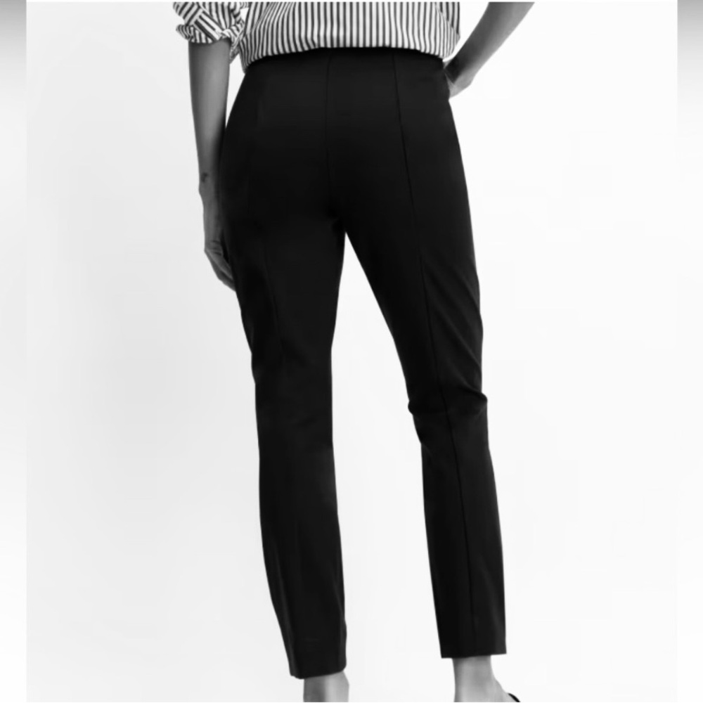 “Everlane” Ponte Ankle Black Pants Size: 4. EUC - Picture 5 of 7